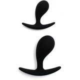Rimba Copenhagen - Komplet analnih vibratorjev - črni (2 kosa) | Shoptok.si