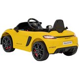  Licencirani auto na akumulator Porsche 718 - žuti | shoptok.hr