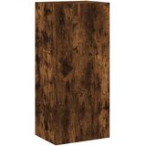 Maison Chic Stenska TV omarica - TV stojalo - Televizijska omarica dimljeni hrast 40,5x30x90 cm inženirski les, (21698739) Cene