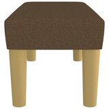  Klupa tamnosmeđa 70 x 30 x 30 cm od tkanine | shoptok.hr