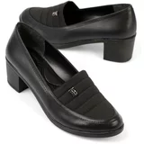 Capone Outfitters Capone Thick Heel Black Women's Shoes