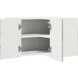 vidaXL Stenska kuhinjska omarica z vrati Betonsko siva 57 x 57 x 40 cm | Shoptok.si