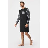 MEN-A Bombažna spalna srajca Harold | Shoptok.si