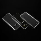  Silikonski ovitek spredaj + zadaj za samsung galaxy S7 edge G935 - prozoren Cene