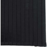 vidaXL Tepih pravokutni crni 100 x 1000 cm od bambusa | shoptok.hr