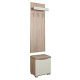  Predsoblje APOLON PA2 MDF; Medijapan; Hrast/Bež sjaj | Eponuda.ba