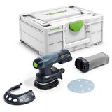 Festool Brezžicni ekscentricni brusilnik ETSC 125- Basic, Ø 125 mm brusilni disk 576370 | Shoptok.si