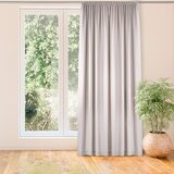  Curtain CARMENA color gray style classic dragon tape transparent 5 cm braid 300x270 HOMEDE | shoptok.hr