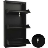 Hanah home Ormar za cipele Primo 3 Black | ePonuda.com