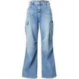 AG Jeans Cargo traperice 'MOON' plavi traper
