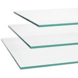  Steklena polica za vitrino, za ŠxG 400 x 400 mm, ŠxGxV 360 x 360 x 5 mm | Shoptok.si