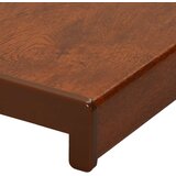  Prozorska klupčica Smeđe drvo 160 x 45 x 4,5 cm PVC | shoptok.hr