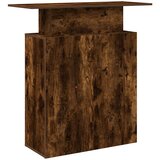  Recepcijski stol dimljeni hrast 100x40x104 cm konstruirano drvo | Eponuda.ba