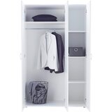 Mömax omara za oblačila basic, bela, š. 111 cm | Shoptok.si