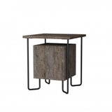 Hanah home acres nightstand dark coffee | ePonuda.com