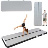  Napihljiva gimnastična blazina Air Track 300 cm - siva - Rojstni dan - Najstniki Cene