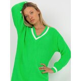 RUE PARIS Sweater-LC-SW-8023.55P-fluo green | Shoptok.si