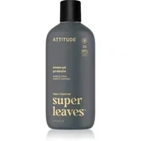 Super Leaves Men Shower Gel gel za prhanje za moške Amber & Citrus 415 ml