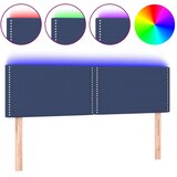  LED uzglavlje plavo 144x5x78/88 cm od tkanine | Eponuda.com