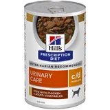 Hill’s 10 + 2 gratis! Prescription Diet mokra pasja hrana 12 x 354 g - c/d Multicare Urinary Care s piščancem