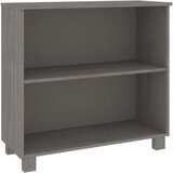  Komoda HAMAR svjetlosiva 85 x 35 x 80 cm od masivne borovine | shoptok.hr
