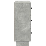 Predalna omara Betonsko siva 66 x 34,5 x 90 cm Inženirski les, (5000232407) | Shoptok.si