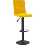 Furnova Barski stolček gorčično rumen žamet, (21949530) | Shoptok.si