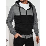 DStreet Bluza męska z kapturem ciemnoszara | shoptok.hr