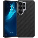 Magnetic Armor Pro Kevlar maska sa metalnim okvirom za Samsung Galaxy S26 Ultra – crna