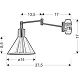 Zidna lampa COPENHAGEN 1xE14/40W/230V | Eponuda.com