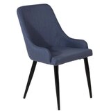 Venture Home Plaza blagovaonska stolica s rukohvatima, plava, set od 2 Slike