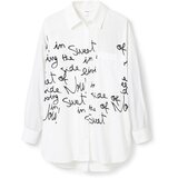 Desigual Bluza 'CAM PARUGIA' črna / bela | Shoptok.si