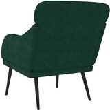  Fotelja tamnozelena 63 x 76 x 80 cm baršunasta | Eponuda.com