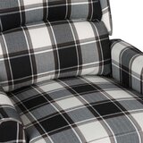 vidaXL Masažni naslanjač večbarvno blago | Shoptok.si