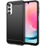 Techsuit Carbon Silicone maska za Samsung Galaxy A25 5G – crna | shoptok.hr