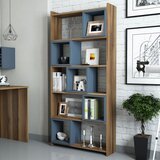 Woody Fashion polica za knjige box walnut chalcedony
