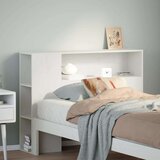 vidaXL Vzglavje s predelki bela 90 cm trdna borovina | Shoptok.si