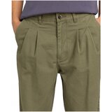 Element Hlače Chino / Carrot Big pleat chino Modra | Shoptok.si
