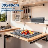 SINZAU zložljiva diatomejska podloga za sušenje posode 40×30cm | Shoptok.si