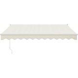 Tenda na uvlačenje krem 3,5 x 2,5 m od tkanine i aluminija | Eponuda.com