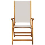  Sklopive stolice 6 kom. Masivno drvo akacije i tekstilen | shoptok.hr