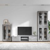  Set TV komoda FLORIN 3 kom. Siva Sonoma Konstruirano drvo | shoptok.hr