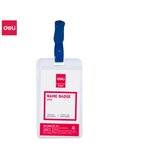  KARTICA ID DELI SA PLAVOM ŠTIPALJKOM 54*90mm VERTIKALNA 1/50 E5753 | ePonuda.com