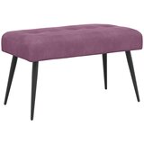  Klupa s gumbastim tkanjem Ljubičasta 80 x 40 x 46 cm Bar&amp;scaron;un Slike