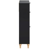  Ormar za cipele ALKMAAR 78 x 24 x 103 cm Konstruirano drvo Crna - Crna | shoptok.hr