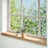  Prozorske klupice 2 kom 100x15x2 cm netretirane masivne hrast | shoptok.hr