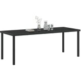  Stol za vrt Crna 200 x 80 x 73 cm Metal | Eponuda.com