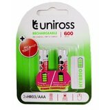UNIROSS FRANCE UNIROSS baterja punjiva 2xHR03/AAA 600 cene