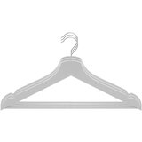  Drvena vješalica 3 kom. siva | shoptok.hr