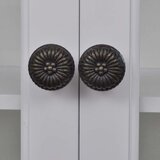  Kuhinjski Kabinet Zidni sa Staklenim Vratima Bijeli | shoptok.hr